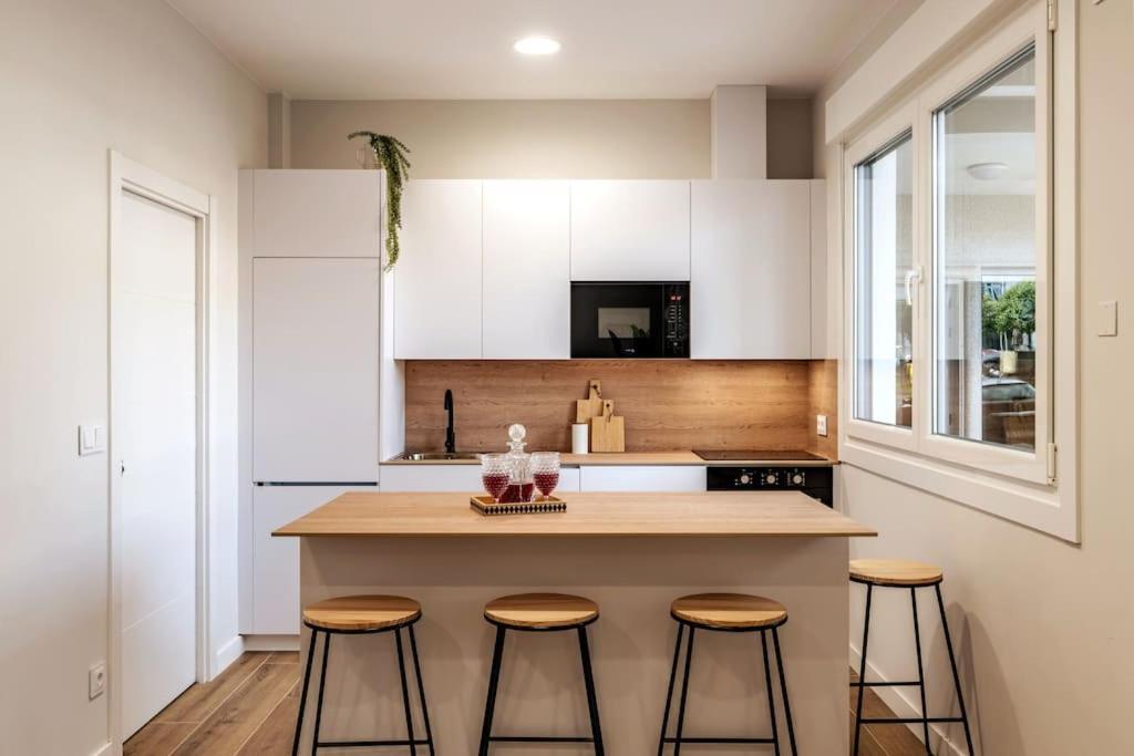Apartamento White Tree By Arca Azahar O Pedrouzo Eksteriør bilde